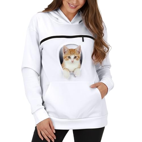 Pet Carrier Hoodie - Keep Your Small Cat Close and Cozy