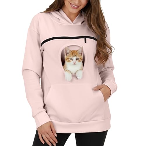 Pet Carrier Hoodie - Keep Your Small Cat Close and Cozy