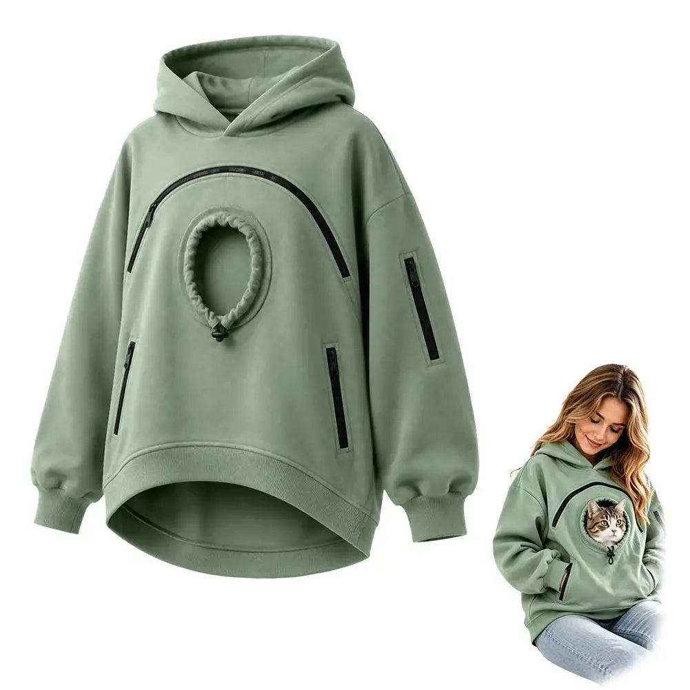 Cozy Pet Carrying Hoodie – Keep Them Close 🐾
