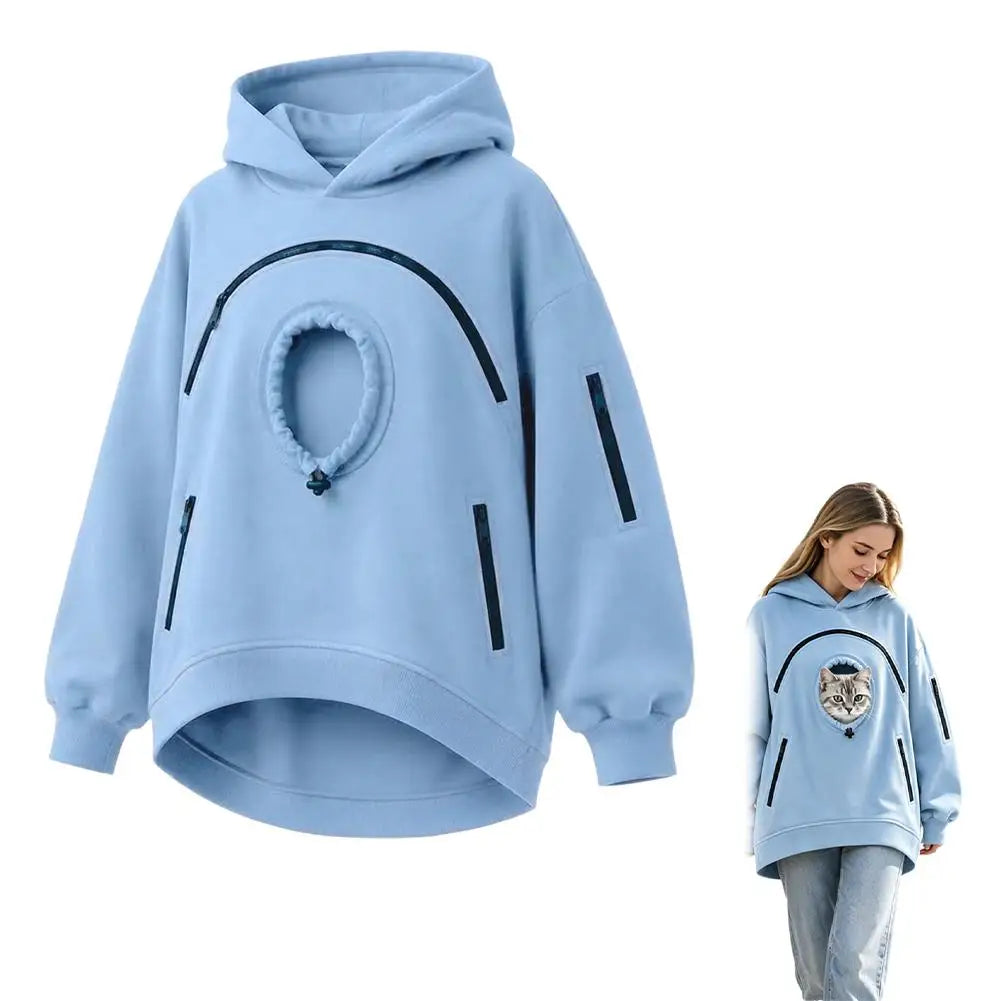 Cozy Pet Carrying Hoodie – Keep Them Close 🐾