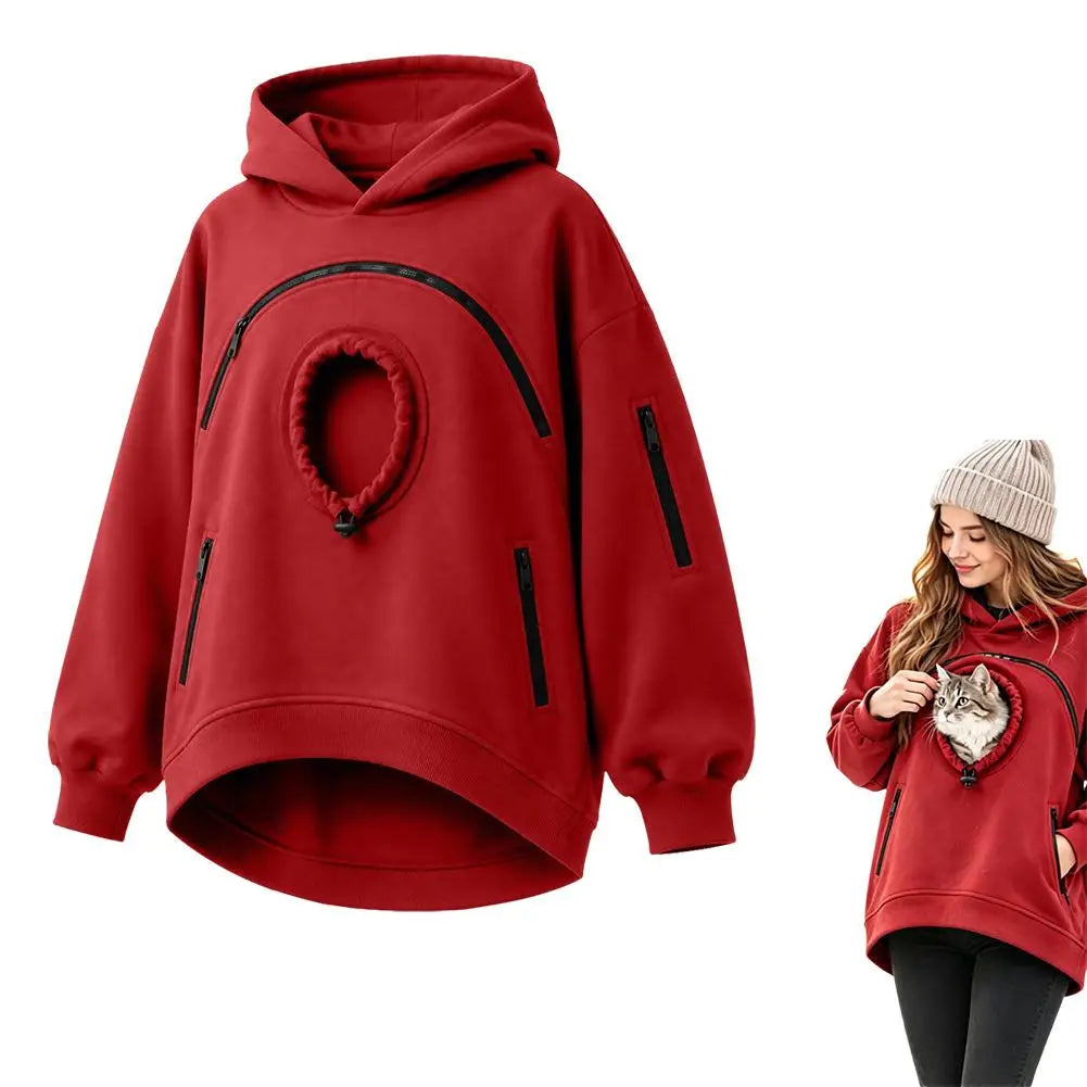 Cozy Pet Carrying Hoodie – Keep Them Close 🐾