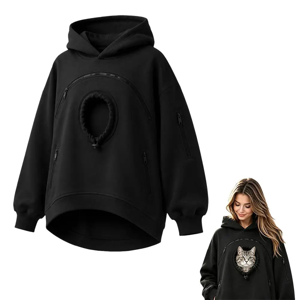 Cozy Pet Carrying Hoodie – Keep Them Close 🐾