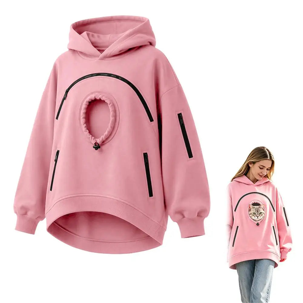 Cozy Pet Carrying Hoodie – Keep Them Close 🐾